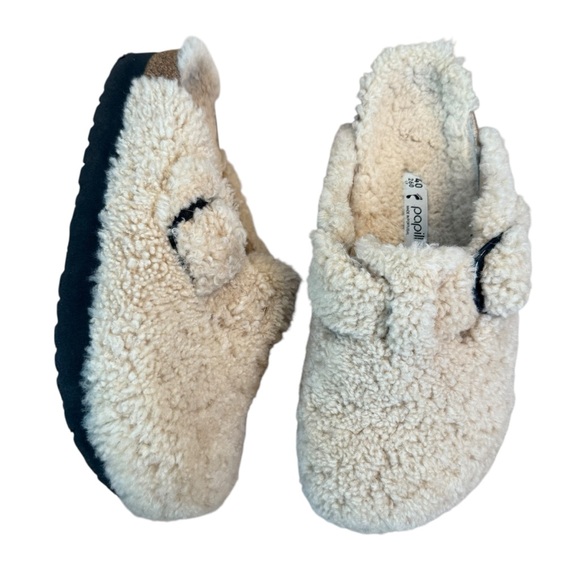 Birkenstock Shoes - Birkenstock Women's Papillio Boston Shearling Clogs Sz 40 Narrow